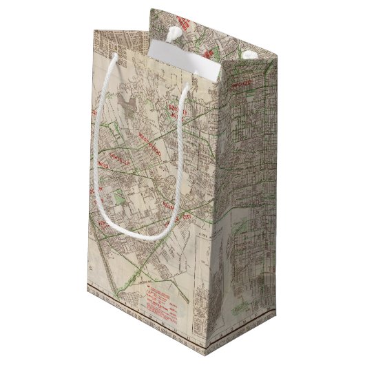 ロサンゼルス、カリフォルニア2 スモールペーパーバッグ (裏面アングル)