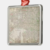 ロサンゼルス、カリフォルニア2 メタルオーナメント (左)