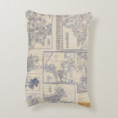 ロサンゼルス、カリフォルニア アクセントクッション (裏面(縦))