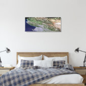 ロサンゼルス、カリフォルニア キャンバスプリント (インサイチュ (寝室))