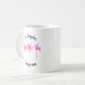 ロサンゼルス・カリフォルニア コーヒーマグカップ (正面左)