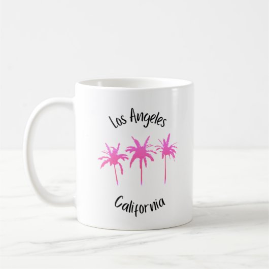 ロサンゼルス・カリフォルニア コーヒーマグカップ (左)