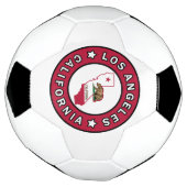 ロサンゼルス・カリフォルニア サッカーボール (回転)