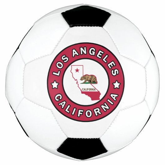 ロサンゼルス・カリフォルニア サッカーボール (正面)
