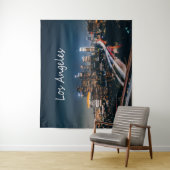ロサンゼルス・カリフォルニア・シティ・スカイライン タペストリー (インサイチュ)