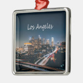ロサンゼルス・カリフォルニア・シティ・スカイライン メタルオーナメント (左)