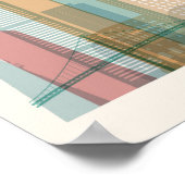 ロサンゼルス、カリフォルニア |スカイライン ポスター (角)