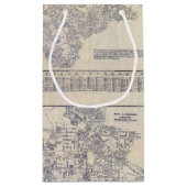 ロサンゼルス、カリフォルニア スモールペーパーバッグ (裏面)