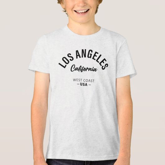 ロサンゼルス カリフォルニア トライブレンドＴシャツ (正面)