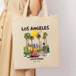 ロサンゼルス カリフォルニア トートバッグ, LA エステティック トート