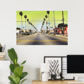 ロサンゼルス・カリフォルニア ポスター (ホームオフィス)