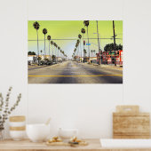 ロサンゼルス・カリフォルニア ポスター (キッチン)