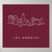 ロサンゼルス・カリフォルニア ポスター (正面)