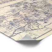 ロサンゼルス、カリフォルニア ポスター (角)