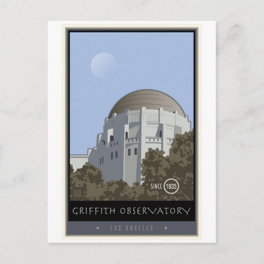 ロサンゼルス（カリフォルニア） ポストカード (正面)