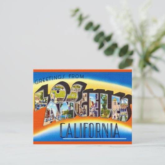 ロサンゼルス・カリフォルニア ポストカード (スタンド正面)