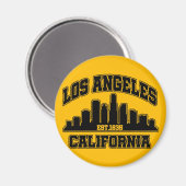 ロサンゼルス,カリフォルニア マグネット (正面/裏面)