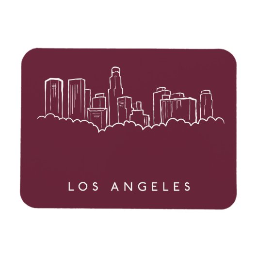 ロサンゼルス・カリフォルニア マグネット (横)