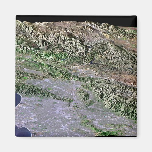 ロサンゼルス、カリフォルニア マグネット (正面)