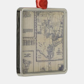 ロサンゼルス、カリフォルニア メタルオーナメント (右)