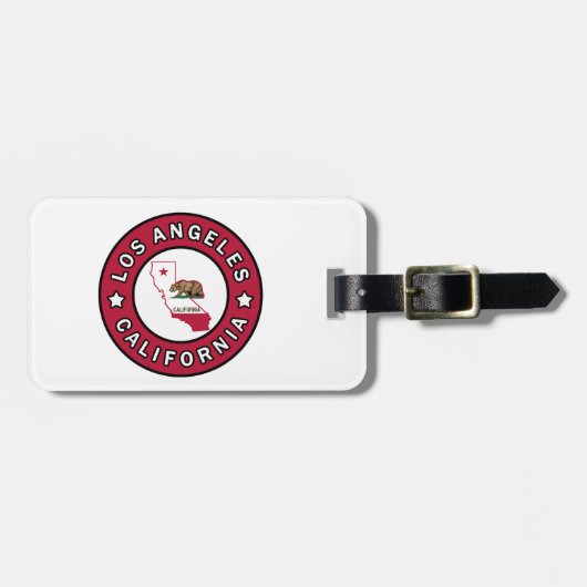 ロサンゼルス・カリフォルニア ラゲッジタグ (正面横)