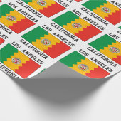 ロサンゼルス・カリフォルニア ラッピングペーパー (角)