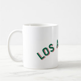ロサンゼルス カリフォルニア ヴィンテージ アーチ コーヒーマグカップ