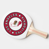 ロサンゼルス・カリフォルニア 卓球ラケット (横)