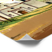 ロサンゼルス、カリフォルニア、旅行ポスター。 ポスター (角)