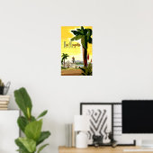 ロサンゼルス、カリフォルニア、旅行ポスター。 ポスター (ホームオフィス)