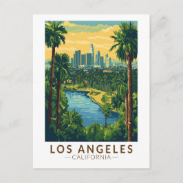 ロサンゼルス カリフォルニア 旅行 アート ヴィンテージ ポストカード