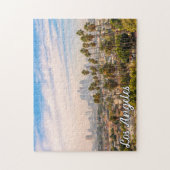 ロサンゼルス，カリフォルニア，米国 ジグソーパズル (縦)