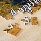 ロサンゼルス，カリフォルニア，米国 ジグソーパズル (側面)