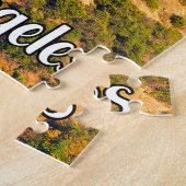 ロサンゼルス、カリフォルニア、統一された州 ジグソーパズル (側面)