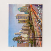 ロサンゼルス、カリフォルニア、統一された州 ジグソーパズル (縦)