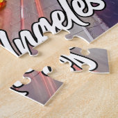 ロサンゼルス、カリフォルニア、統一された州 ジグソーパズル (側面)