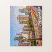 ロサンゼルス、カリフォルニア、統一された州 ジグソーパズル (縦)