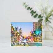 ロサンゼルス、カリフォルニア、統一された州 ポストカード (スタンド正面)