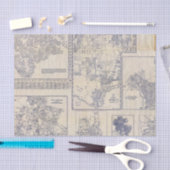 ロサンゼルス、カリフォルニア 薄葉紙 (クラフト)