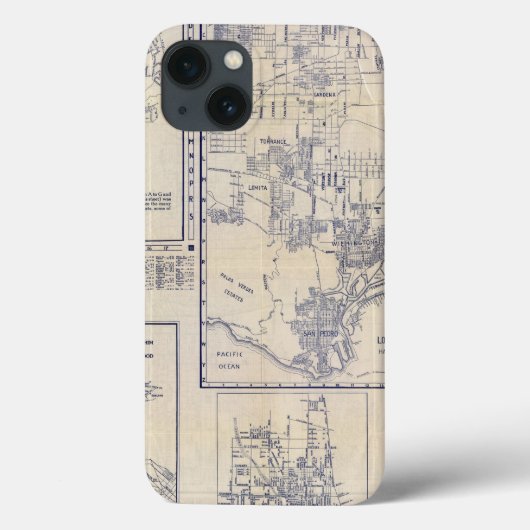 ロサンゼルス、カリフォルニア Case-Mate iPhoneケース (裏面)