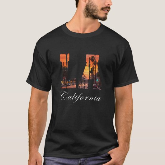 ロサンゼルス カリフォルニア Tシャツ (正面)