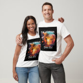 ロサンゼルス カリフォルニア Tシャツ - ゴールデンコーストの雰囲気 (ユニセックス)