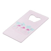 ロサンゼルス クレジットカード栓抜き (正面アングル)