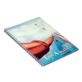 ロサンゼルス「シティ・オブ・エンジェルス」バケーションポスター。 ノートブック (右側)