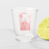 ロサンゼルス ショットグラス (裏面)
