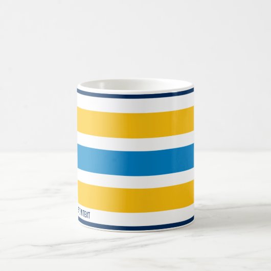 ロサンゼルス·チャージャーズミニマリストバーズ·コーヒー·マグ コーヒーマグカップ (中央)