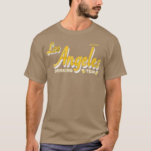 ロサンゼルス・ドリンキング・チーム Tシャツ (正面)