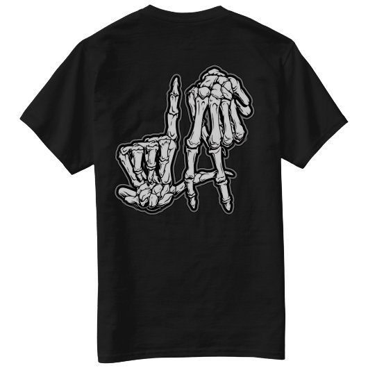 ロサンゼルス バックヒット Tシャツ