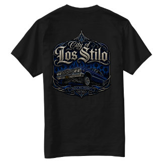 ロサンゼルス ビルト・ノット・バウト バックプリントTシャツ Tシャツ