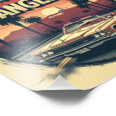 ロサンゼルス フォトプリント            (角)